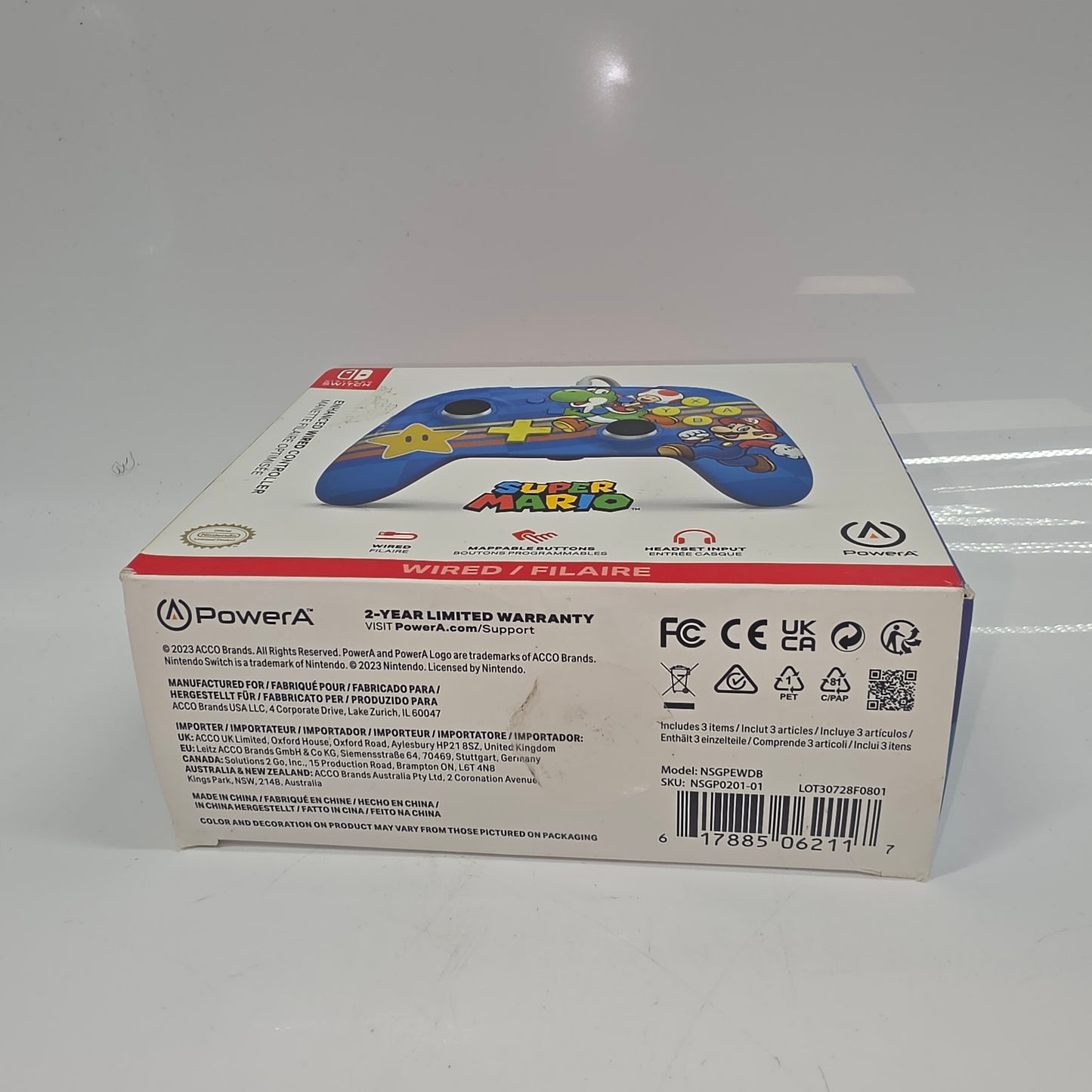 New Nintendo Switch 2 Pro Controller Controller Mario Special Edition