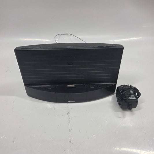 Philips AJ7040D/37 IPod Docking Station Radio Alarm Speakers