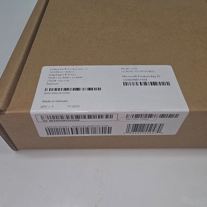 New Microsoft Surface Pro 12 for Business 90NL5R10090 12" Snapdragon X Plus