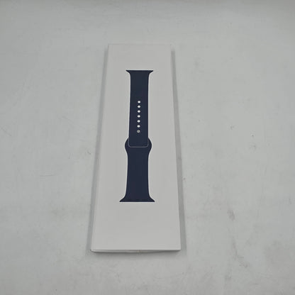 New Unlocked Apple Watch Series 9 41MM Silver Aluminum Black Unity Sport Band 