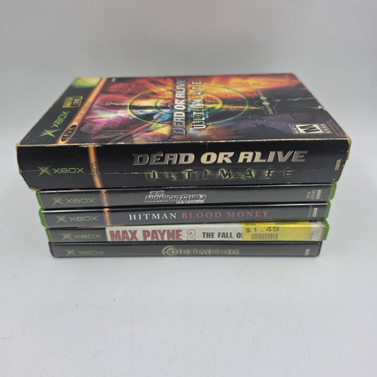 Lot of Microsoft Original Xbox Games