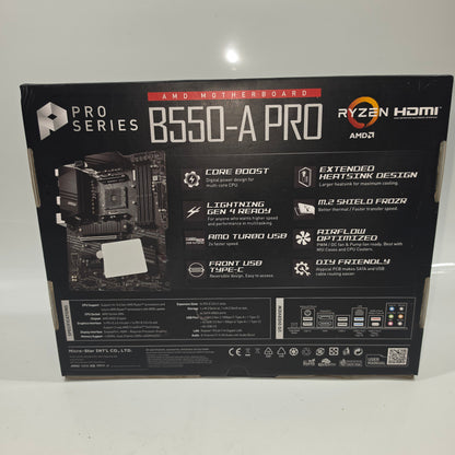 MSi B550-A PRO AM4 ATX AMD DDR4 Motherboard