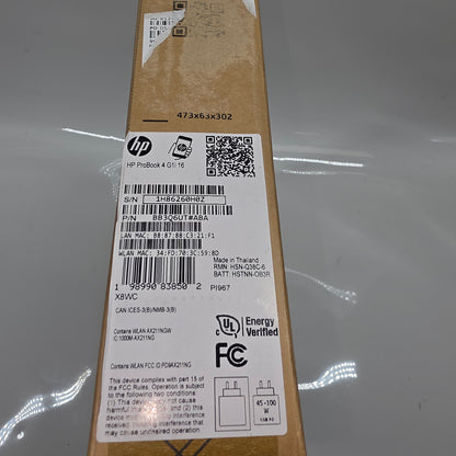 New HP ProBook 16" Core Ultra 5 225U 4.8GHz 16GB RAM 512GB SSD