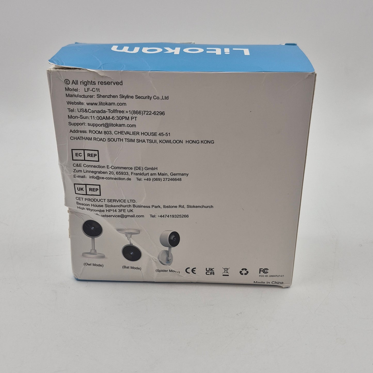 Litokam 2k  WiFi Smart Camera  LF-C1T