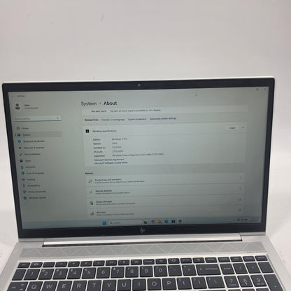HP EliteBook 850 G8 15.6" i7-1185G7 3.0GHz 16GB RAM 512GB SSD