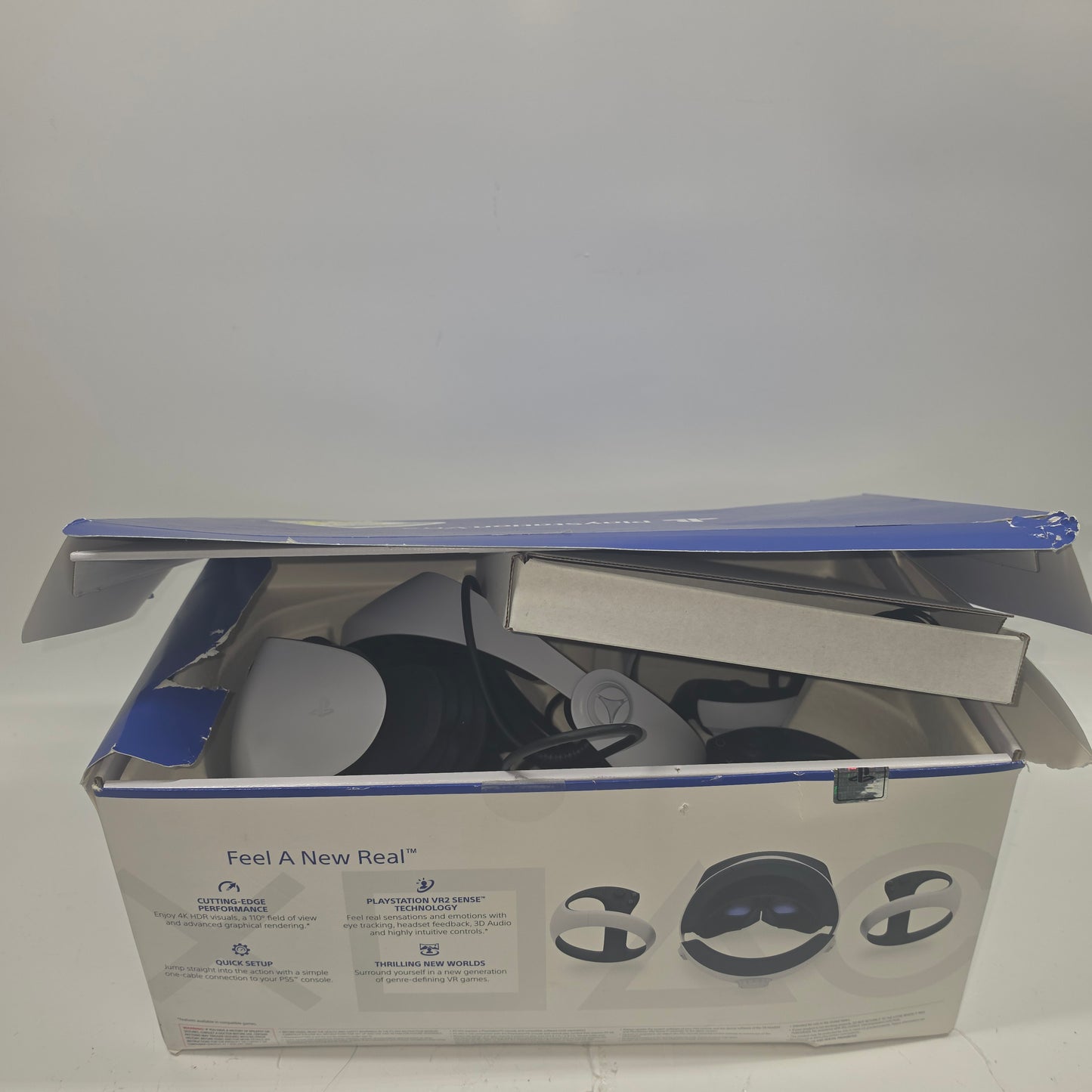 Sony PlayStation VR Virtual Reality VR2 Headset White CFI-ZVR1