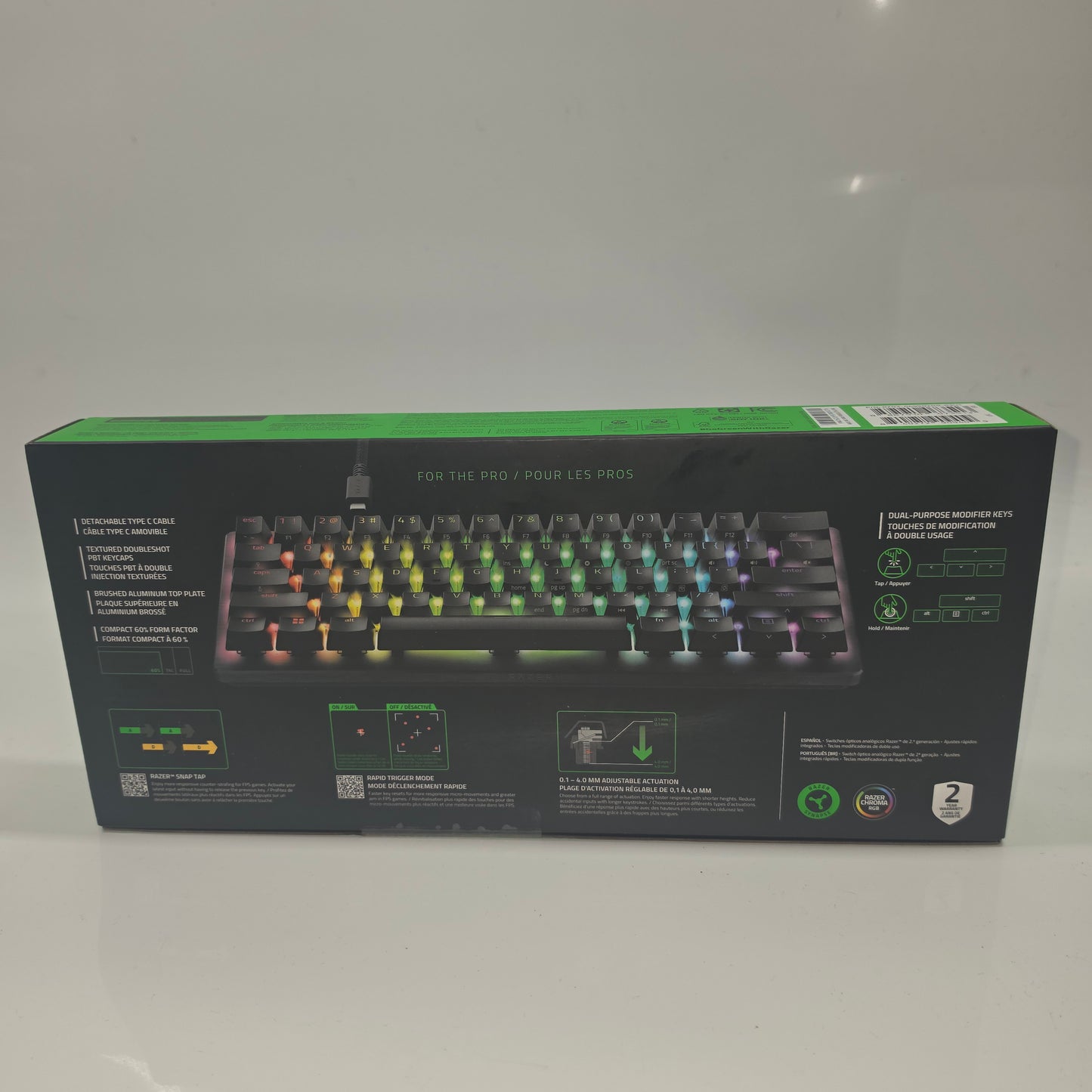 New Razer Huntsman V3 Pro Mini Wireless Keyboard Black