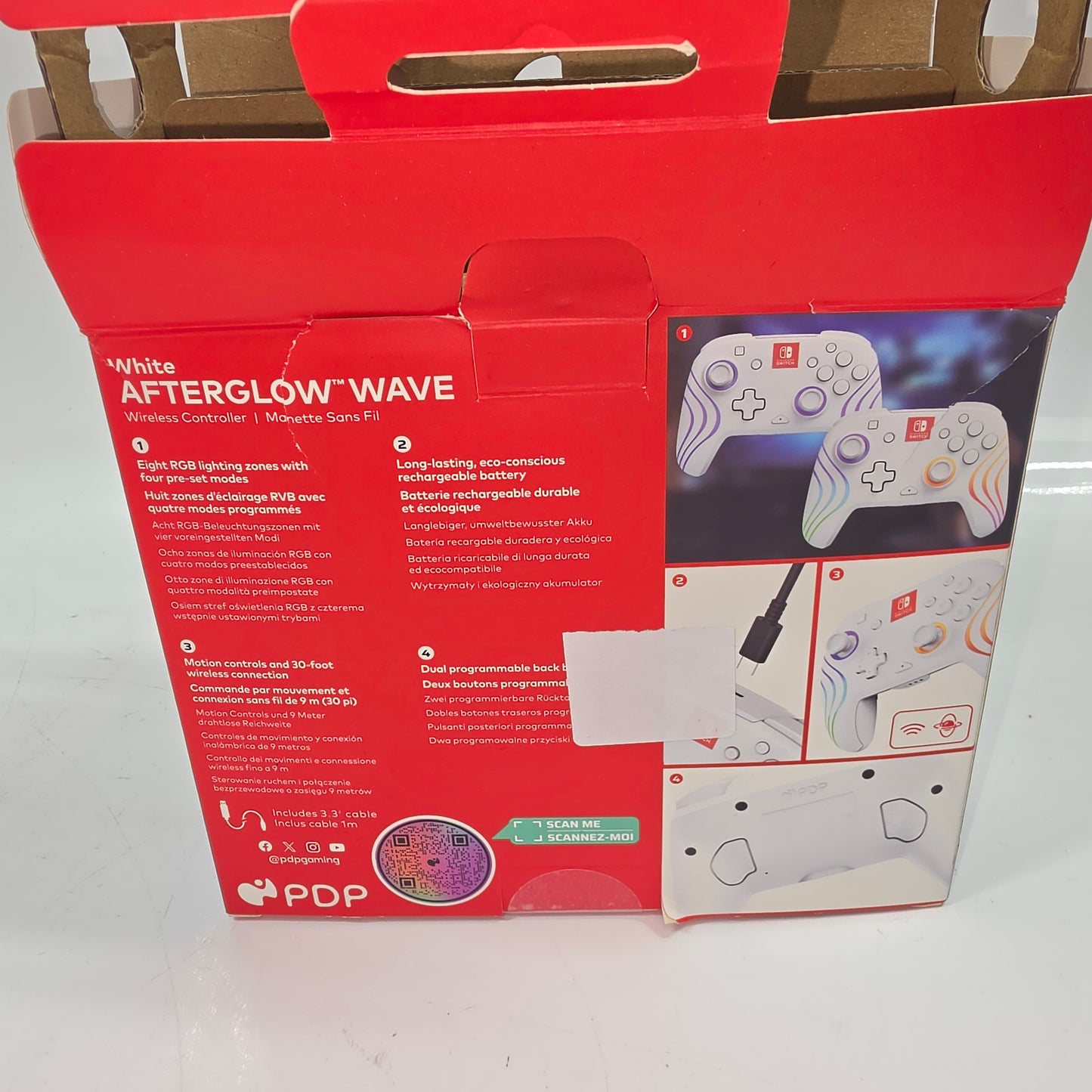 Nintendo Switch 2 Pro Controller Controller AfterGlow Wave