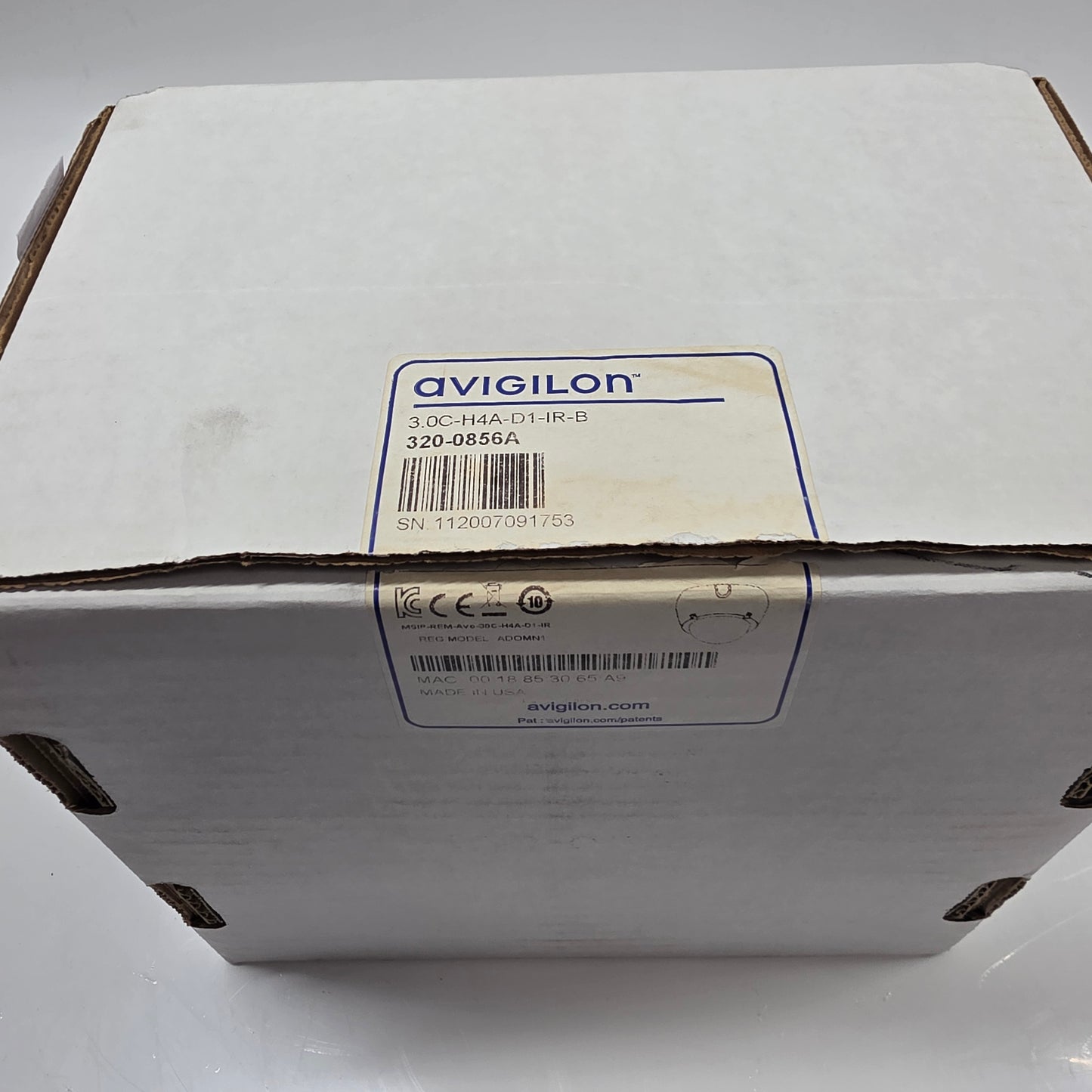Avigilon Dome Security Camera 3.0C-H4A-D1-IR-B