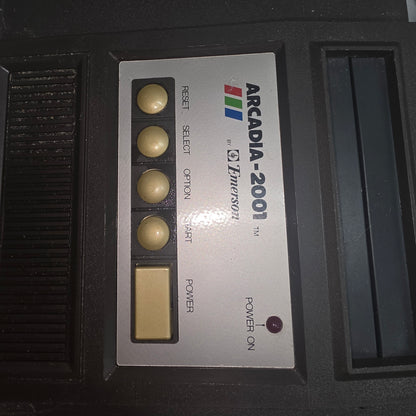 Emerson Arcadia 2001 Console System Plus 8 Game Cartridges