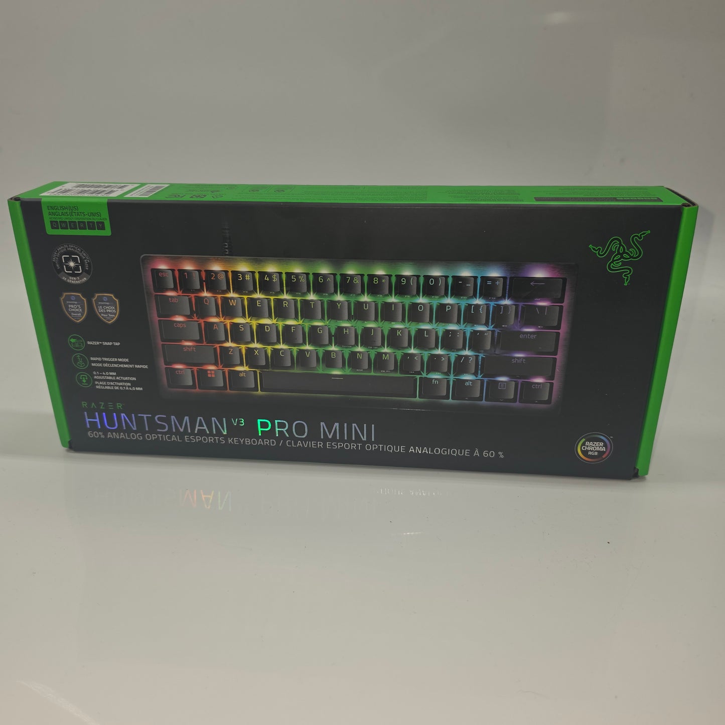 New Razer Huntsman V3 Pro Mini Wireless Keyboard Black