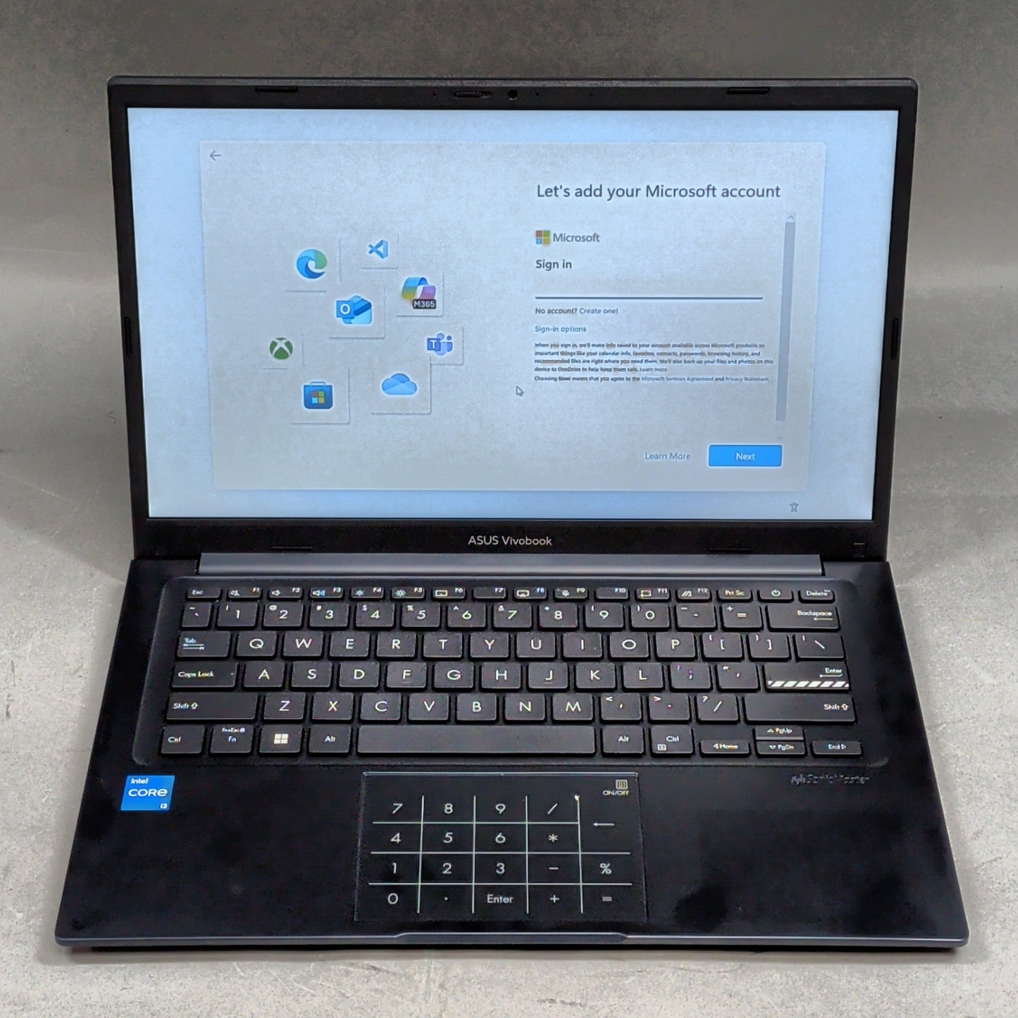 Asus Vivobook 14 X1404V 14" Core i3-1315U 1.20GHz 8GB RAM 128GB SSD Intel UHD Graphics