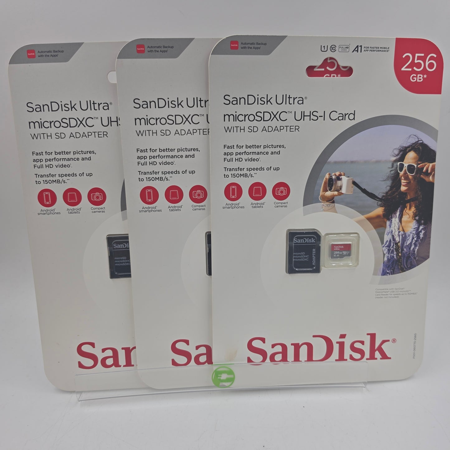 New SanDisk Ultra 256GB microSDXC A1 UHS-I Memory Card