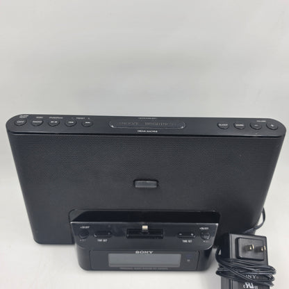Sony ICF-CS15iPN Dream Machine iPod iPhone Dock Alarm Clock Radio w/ Remote