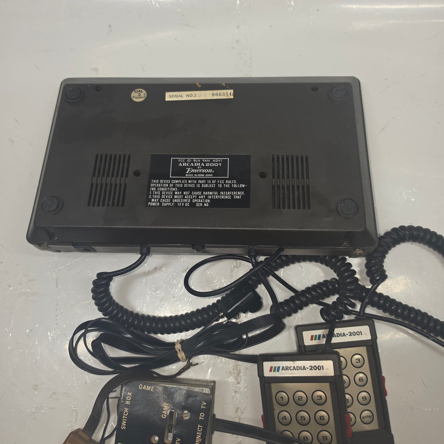Emerson Arcadia 2001 Console System Plus 8 Game Cartridges