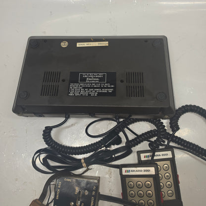 Emerson Arcadia 2001 Console System Plus 8 Game Cartridges