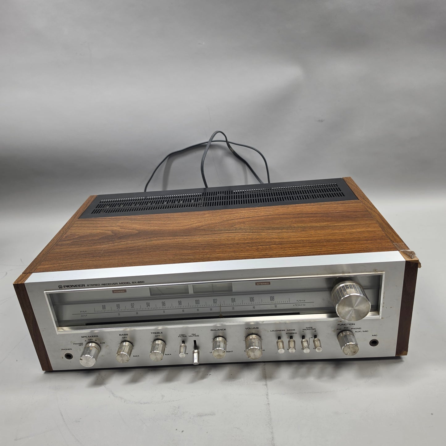 Pioneer SX-650 Receiver