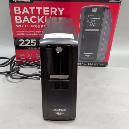 CyberPower Battery Backup Power Supply LX1500GAVR
