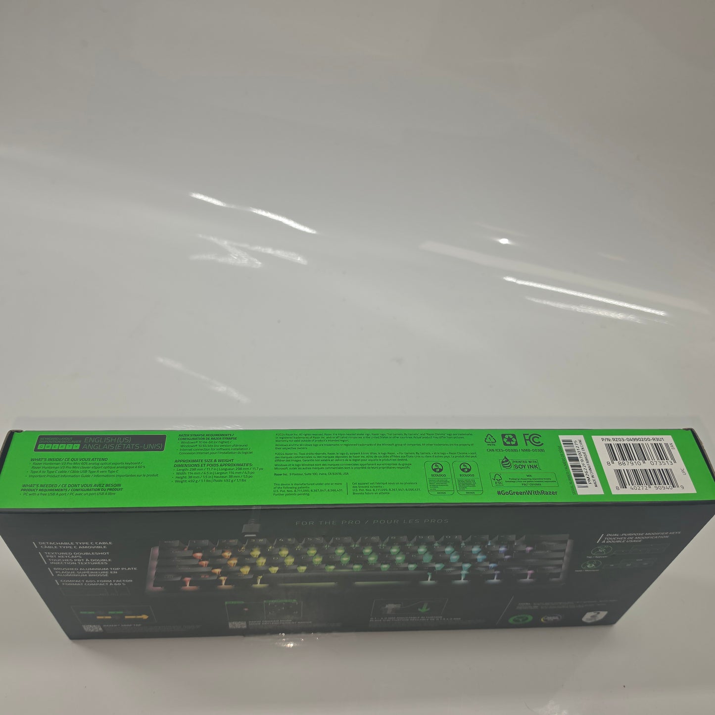 New Razer Huntsman V3 Pro Mini Wireless Keyboard Black