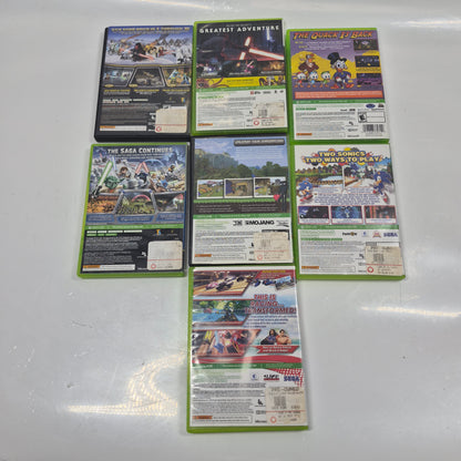 Lot of 7 Microsoft Xbox 360 Games