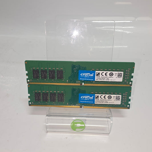 Crucial 16GB (2x8GB) RAM DDR4 2400MHz CT8G4DFS824A.M8FR