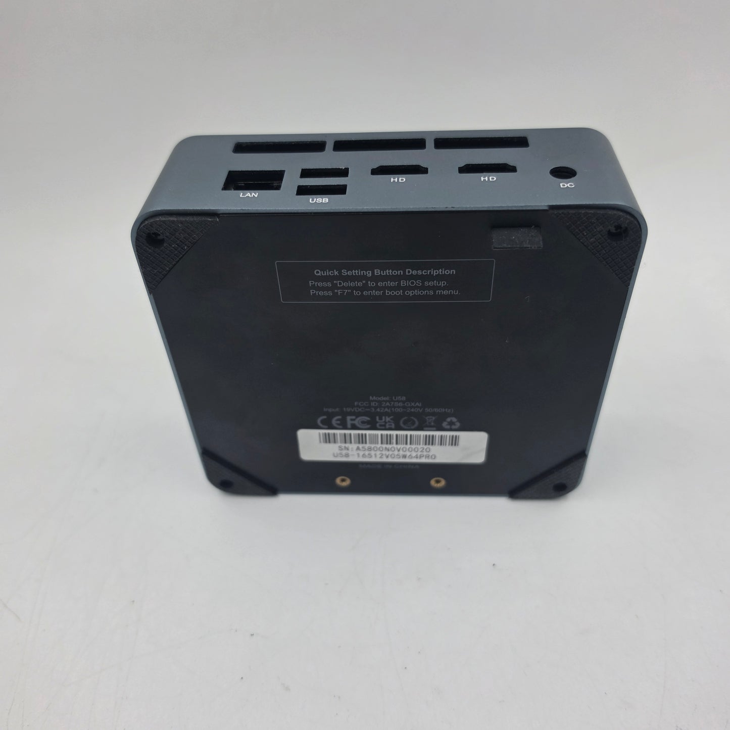 Alliwava Mini PC 1.90GHz 32GB RAM 512GB SSD