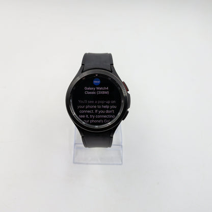 Unlocked Samsung Galaxy Watch4 Classic Stainless Steel Smartwatch SM-R895U