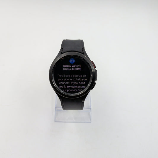 Unlocked Samsung Galaxy Watch4 Classic Stainless Steel Smartwatch SM-R895U