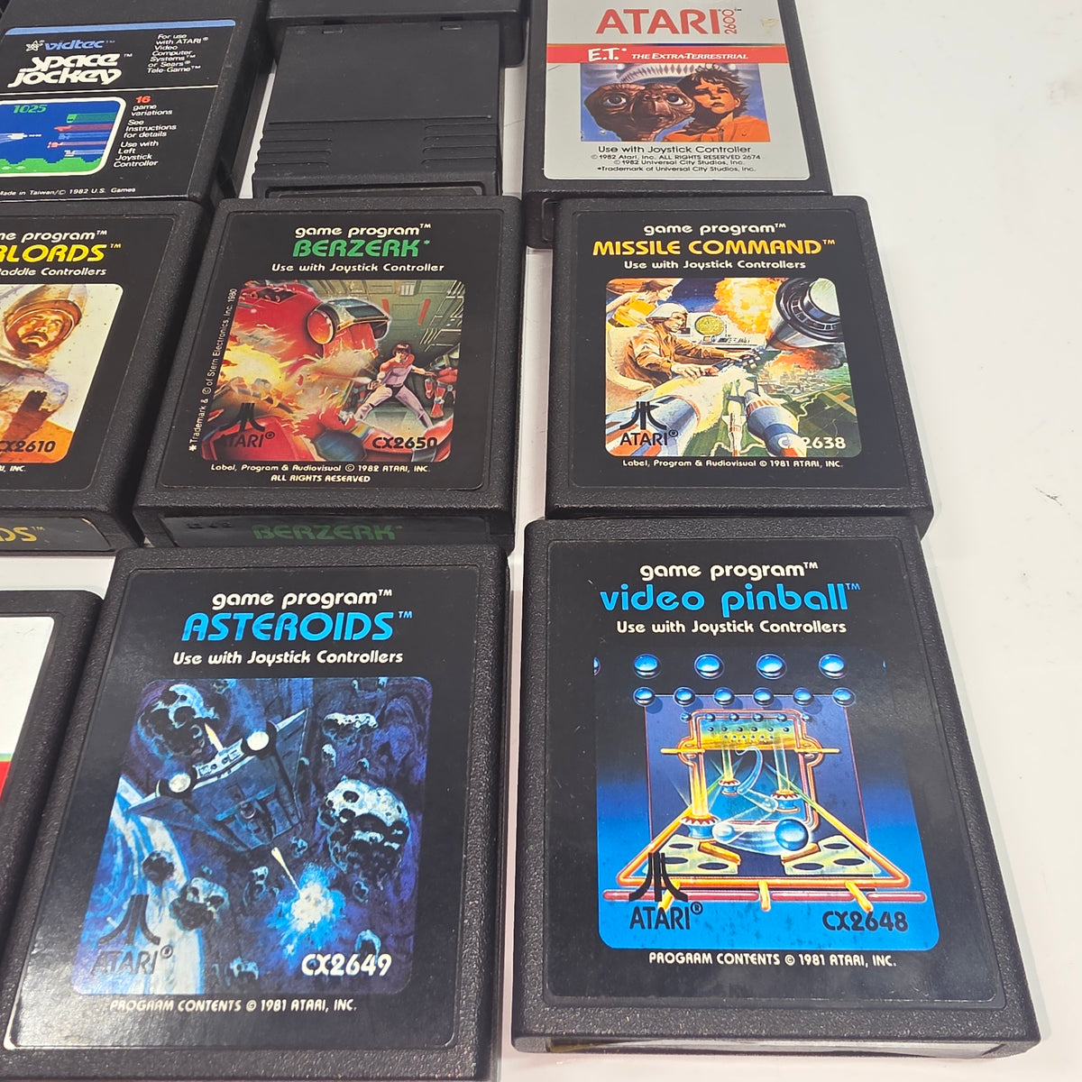 Lot of 16 Atari 2600 Games