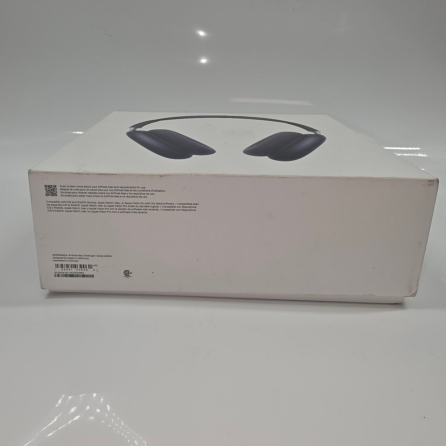 Apple AirPods Max 2 Wireless Over-Ear Headphones Midnight MHWK4AM/A