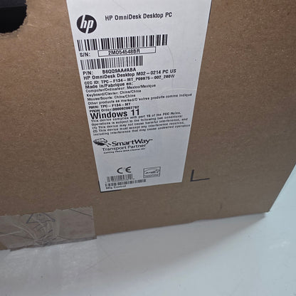 HP Omnidesk Desktop M02 MO2-0214 Ryzen 3 8300G 3.40GHz 8GB RAM 256GB SSD